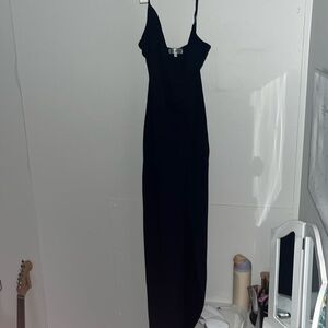 Navy blue formal dress